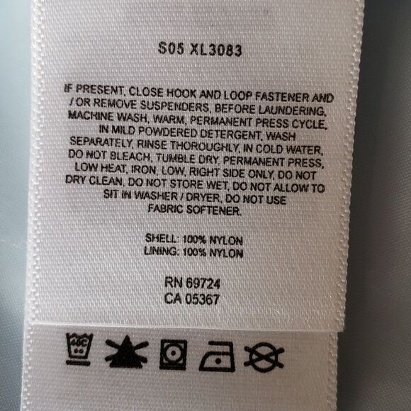 ☔️🔹️Columbia Blue Evolution Valley Two-Tone Zippered Jacket w/Hood Small - Picture 13 of 14